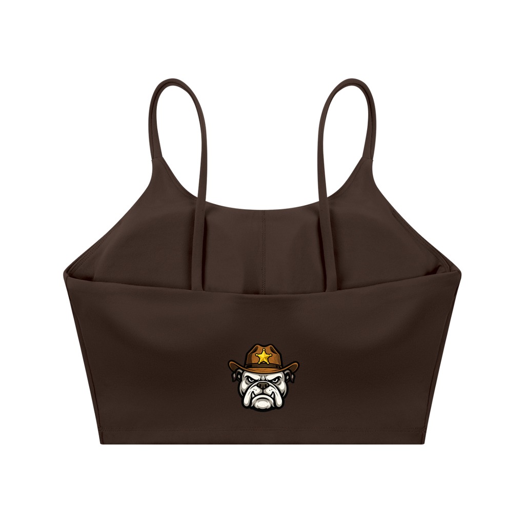 Spaghetti Strap Yoga Sports Bra