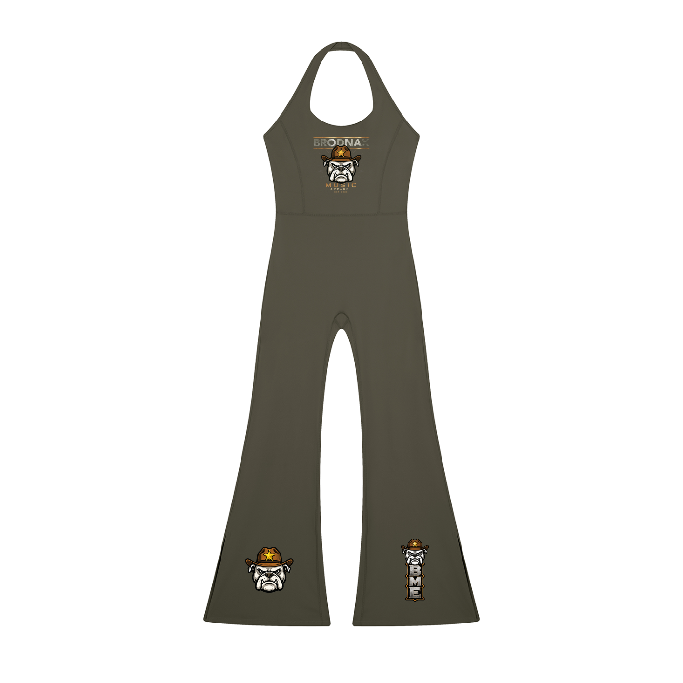 Women’s Halter Flared Jumpsuit