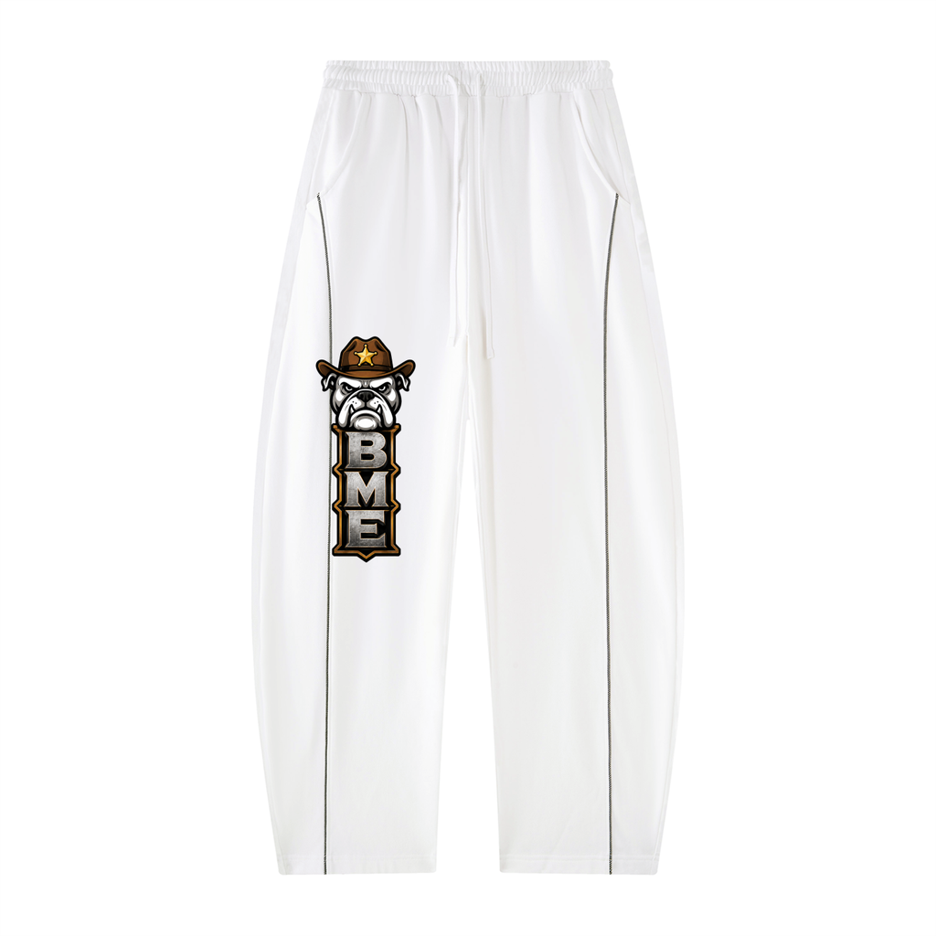 Unisex Heavyweight Barrel Leg Sweatpants