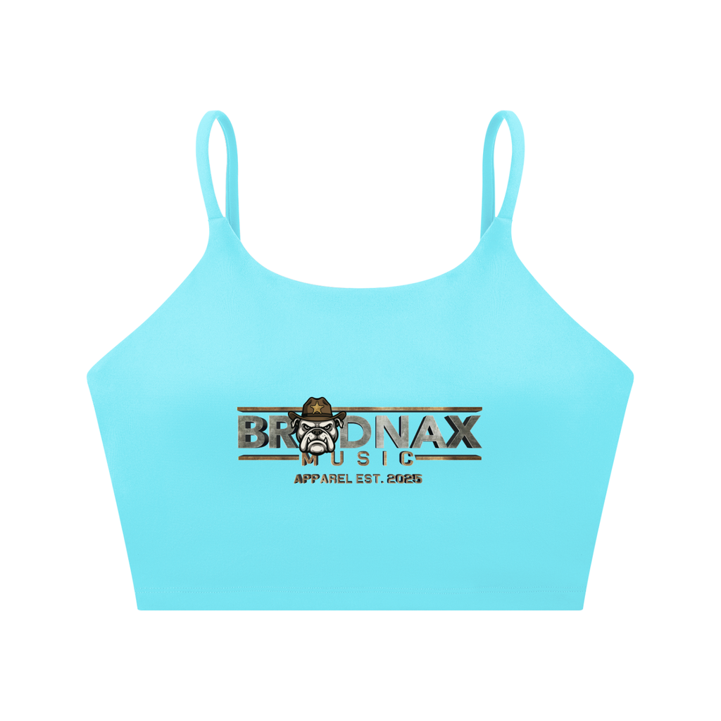 Spaghetti Strap Yoga Sports Bra