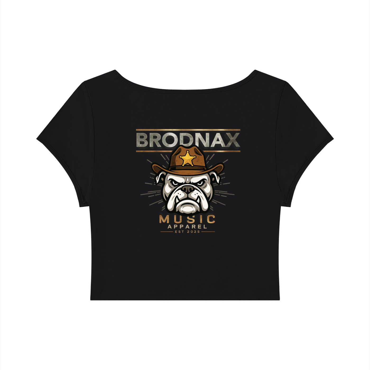 Women's Slim Cap Sleeve Crop T-Shirt