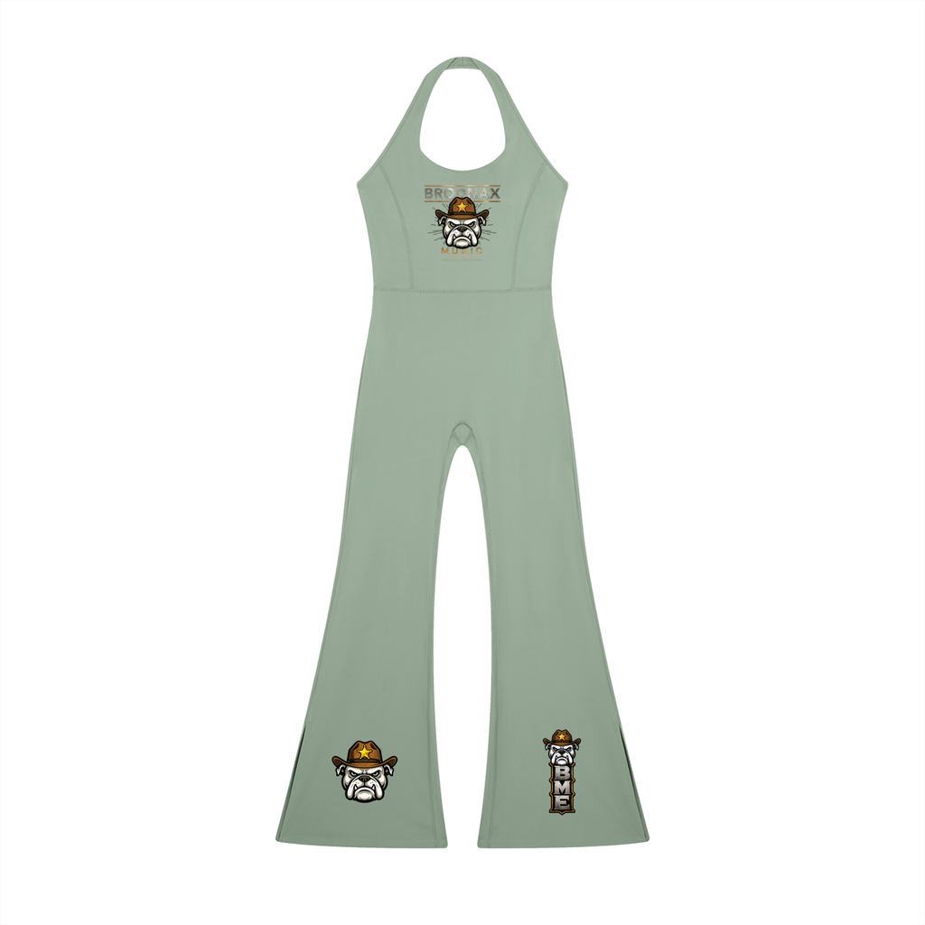 Women’s Halter Flared Jumpsuit