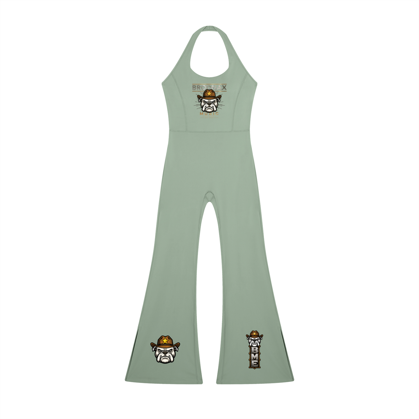 Women’s Halter Flared Jumpsuit