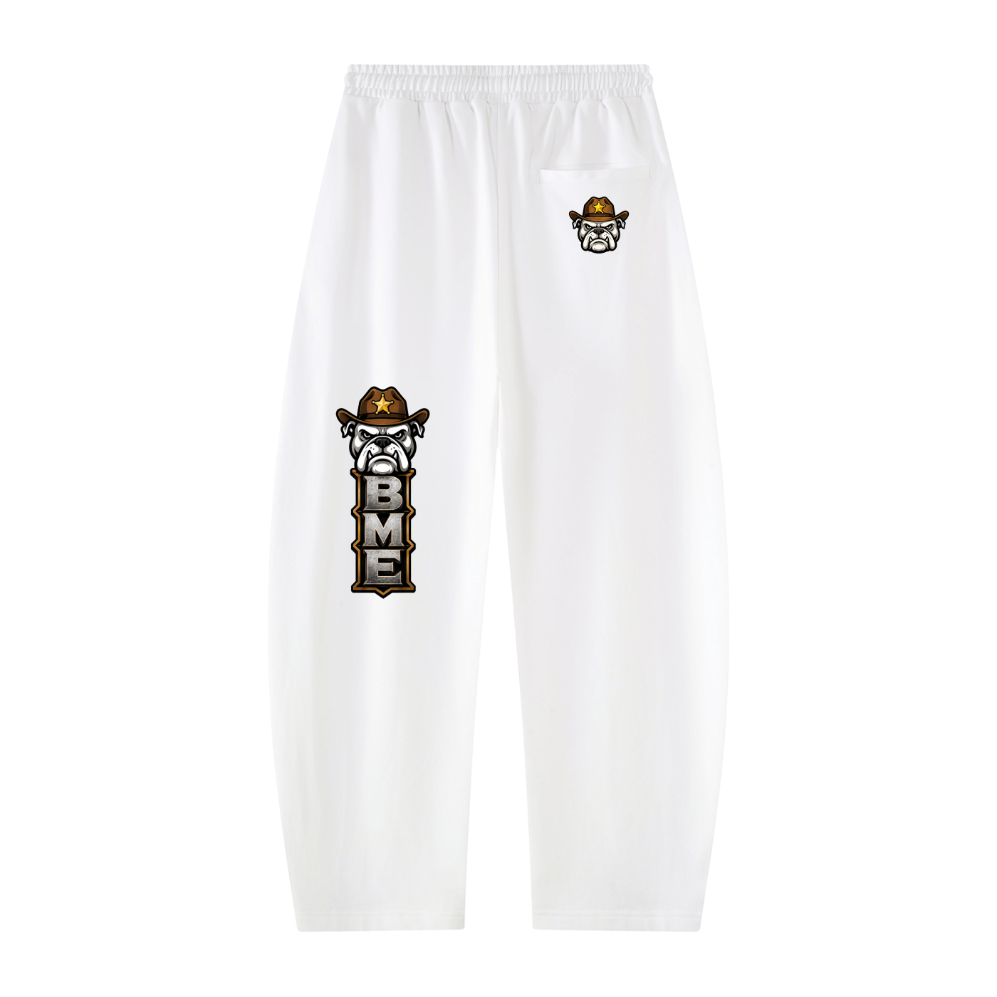 Unisex Heavyweight Barrel Leg Sweatpants