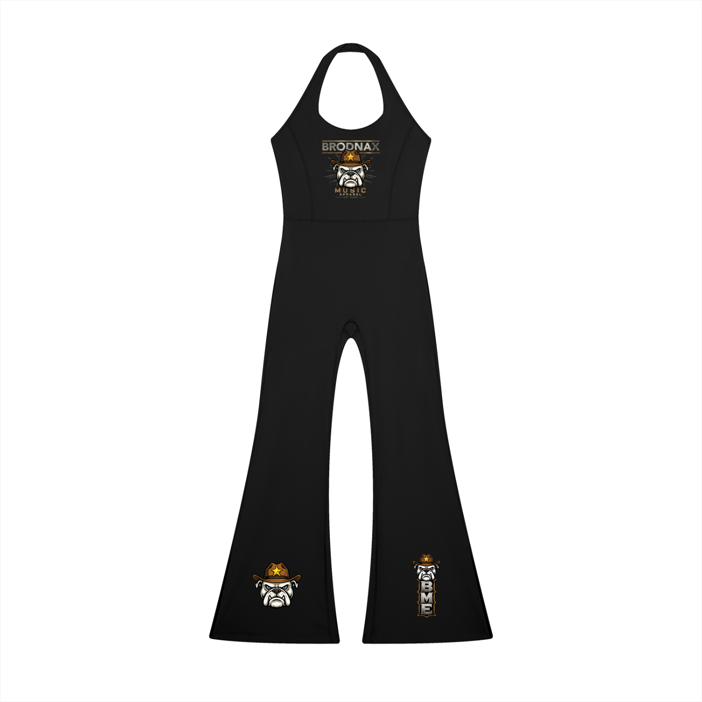 Women’s Halter Flared Jumpsuit