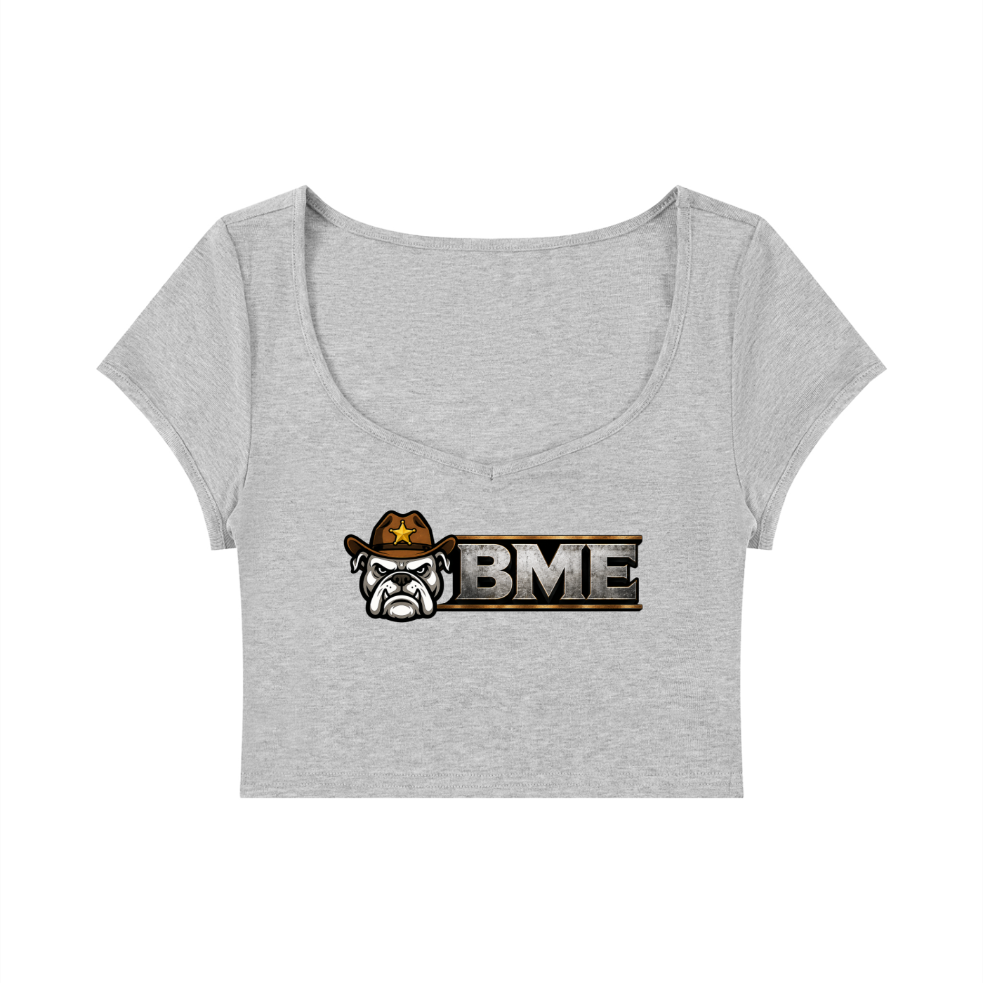 Women's Slim Cap Sleeve Crop T-Shirt