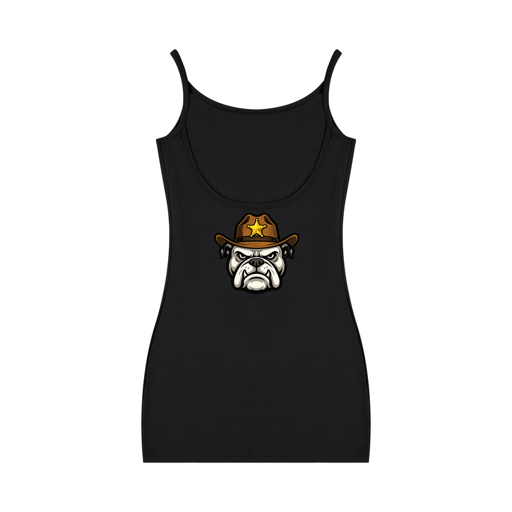 Women's Solid Tight Sleeveless Dress