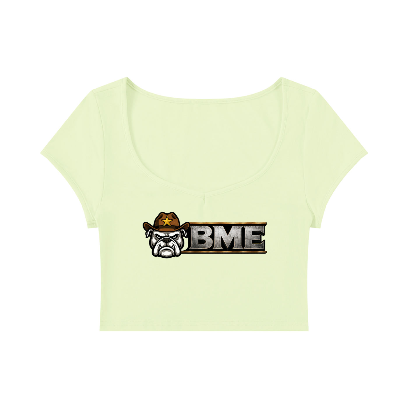 Women's Slim Cap Sleeve Crop T-Shirt