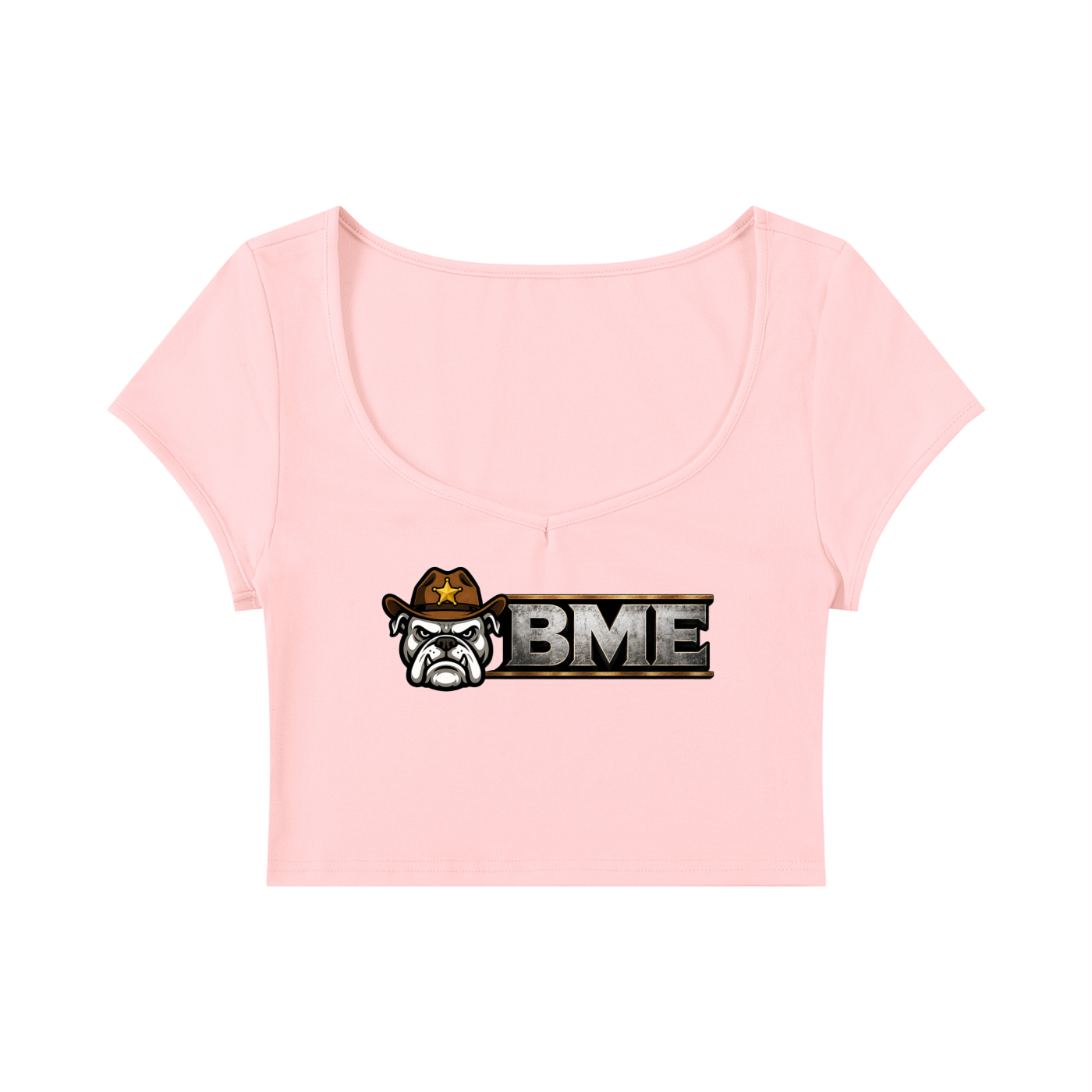 Women's Slim Cap Sleeve Crop T-Shirt