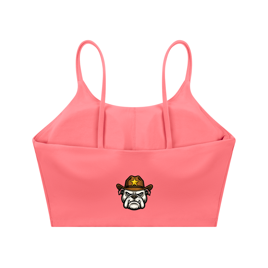 Spaghetti Strap Yoga Sports Bra
