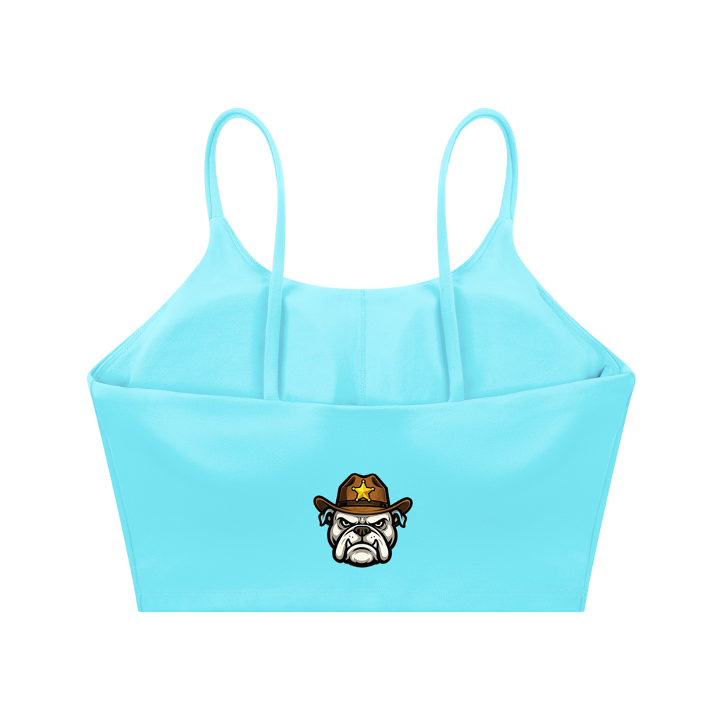 Spaghetti Strap Yoga Sports Bra