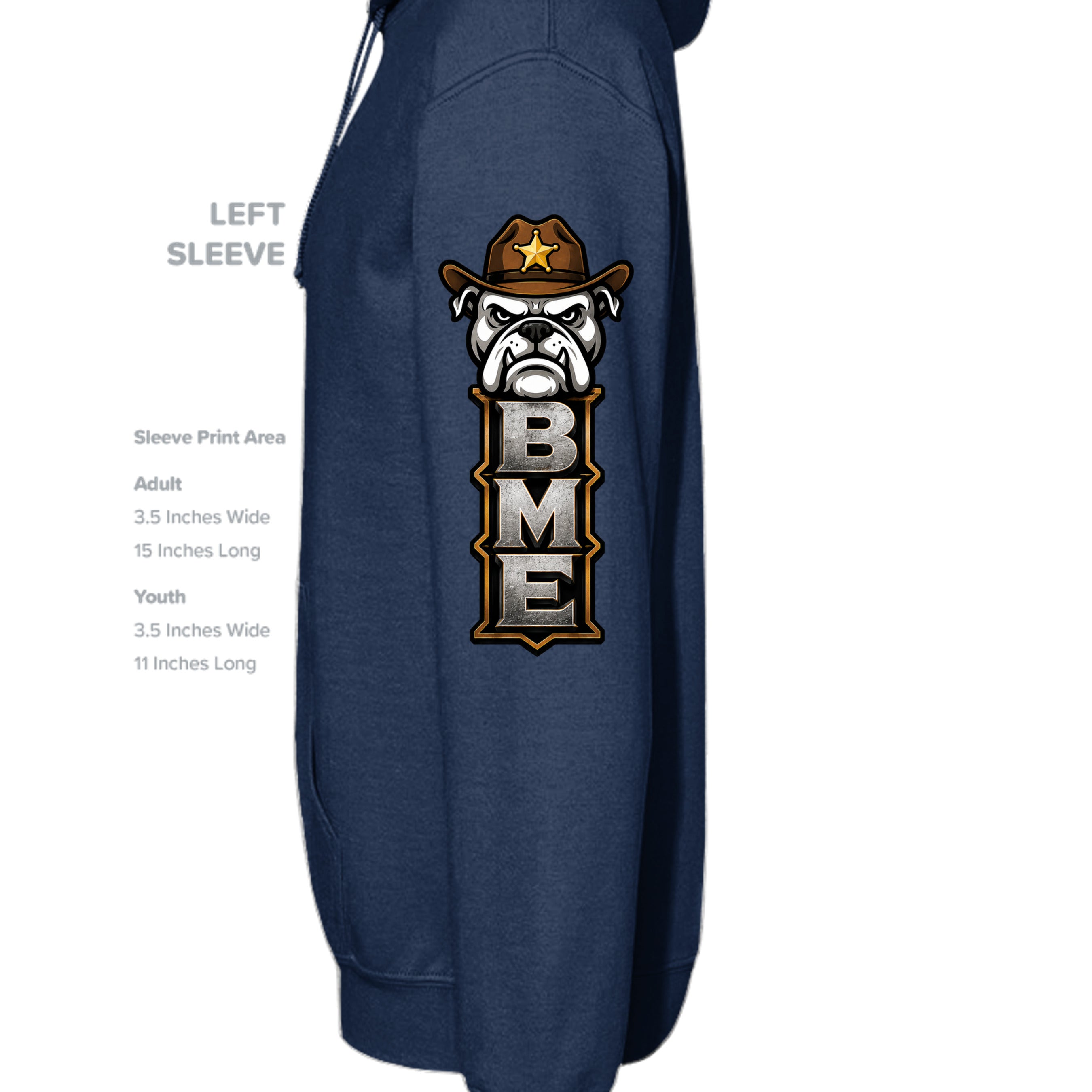SPORT DARK NAVY - TT41 - SLEEVE_LEFT